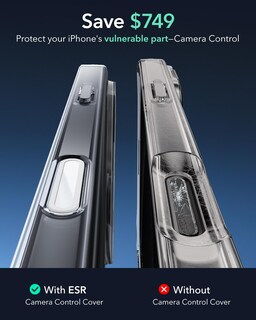 Foto 4 | Funda De Teléfono Esr Para Iphone 16 Pro Con Magsafe A Prueba De Golpes, Transparente - Venta Internacional.