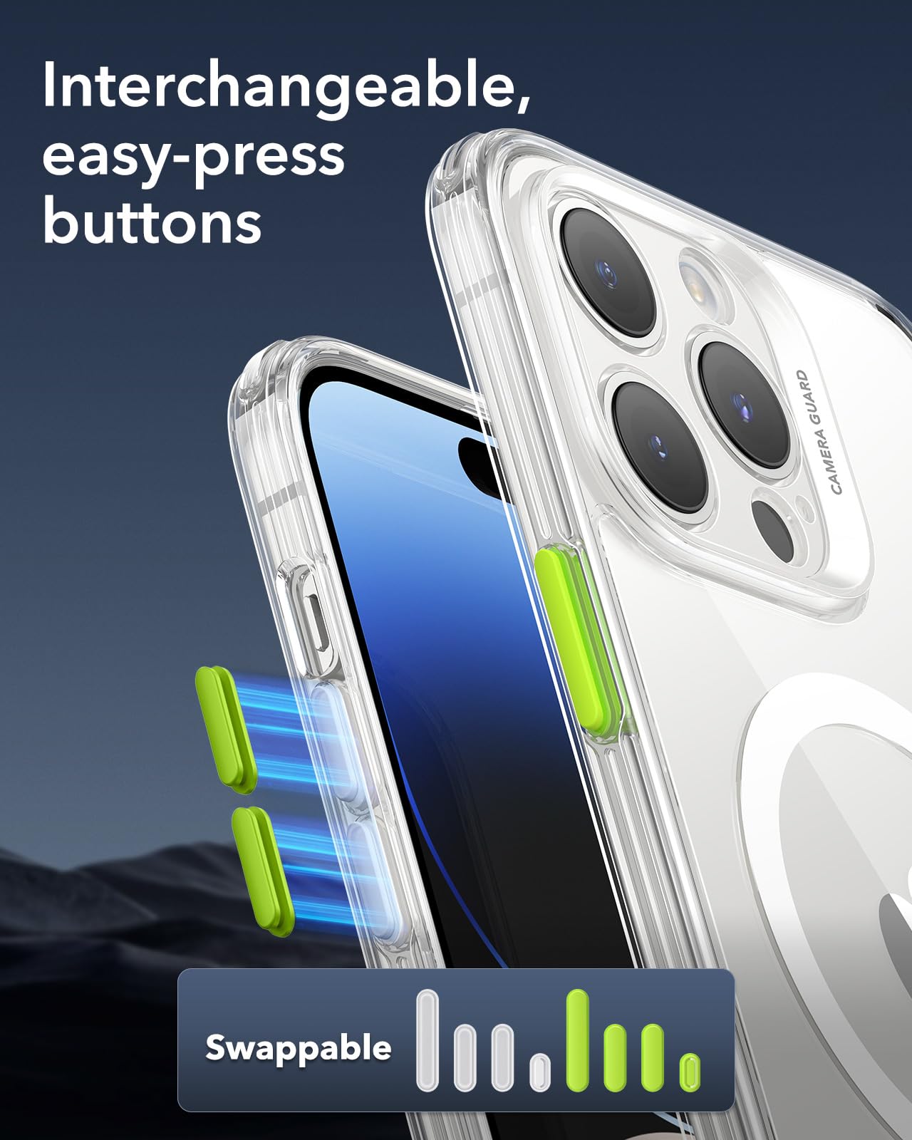 Foto 5 | Funda De Teléfono Esr Para Iphone 14 Pro Max Translúcida Mate Transparente - Venta Internacional.