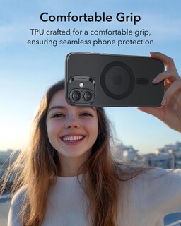 Foto 4 | Funda De Teléfono Esr Para Iphone 16 Compatible Con Magsafe Frosted Black - Venta Internacional.