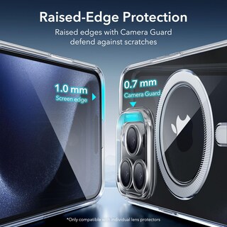 Foto 7 | Funda De Teléfono Esr Zero Series Para Iphone 15 Pro Max Clear - Venta Internacional.