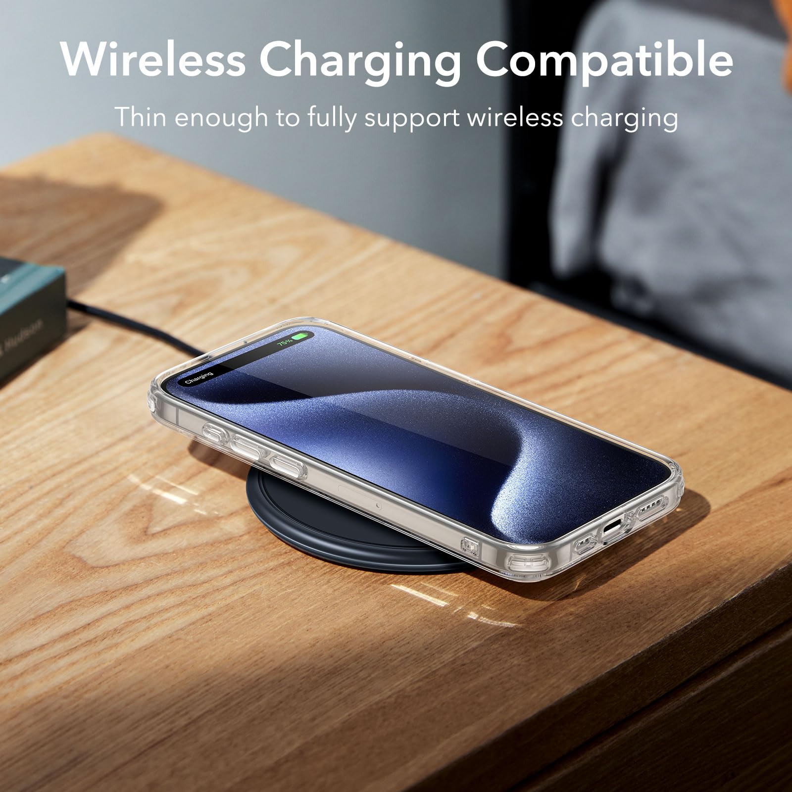 Foto 8 pulgar | Funda De Teléfono Transparente Esr Para Iphone 15 Pro Max A Prueba De Golpes, Resistente Al Amarilleo - Venta Inter