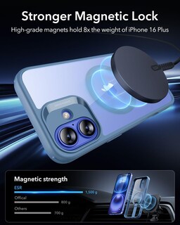 Foto 4 | Funda De Teléfono Esr Boost Series Con Soporte Para Iphone 16 Plus - Venta Internacional.