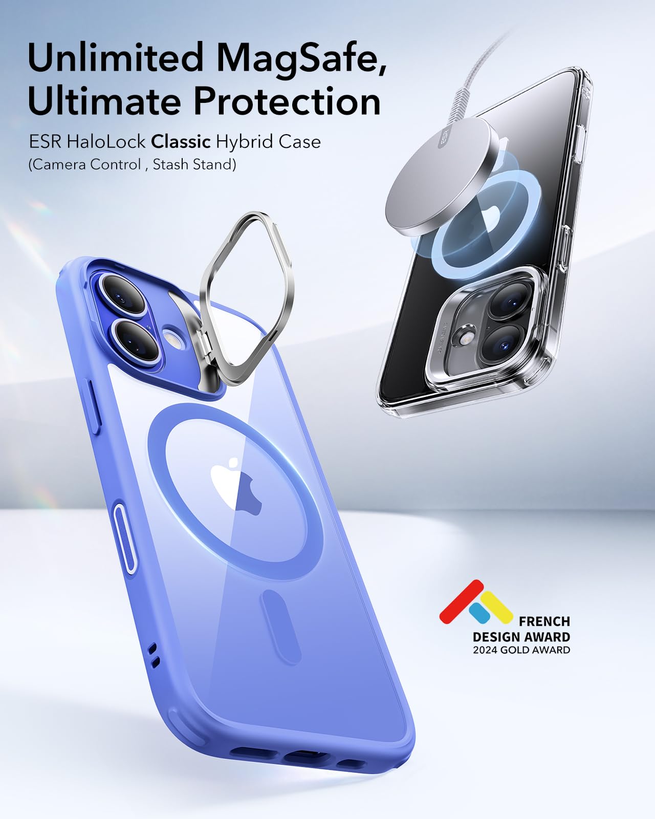 Foto 4 pulgar | Funda De Teléfono Esr Para Iphone 16 Plus Con Control De Cámara Magsafe - Venta Internacional.