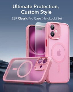 Foto 2 | Funda Esr Para Iphone 16 Translúcida Mate Con Magsafe Pink - Venta Internacional.