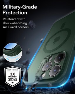 Foto 4 | Funda De Teléfono Esr Para Iphone 14 Pro, Translúcido, Mate, Verde Esmerilado - Venta Internacional.
