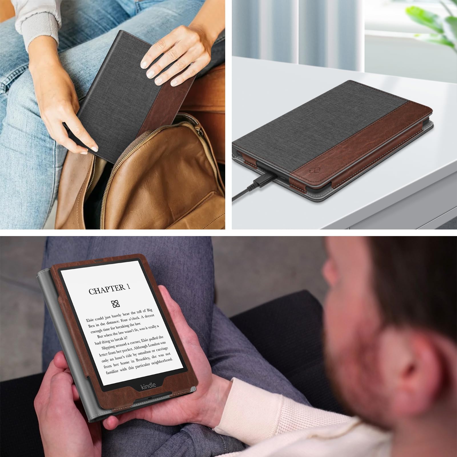 Foto 7 pulgar | Funda Tipo Folio Fintie Para Kindle Paperwhite 6.8'' 11.ª Generación 2021  - Venta Internacional.