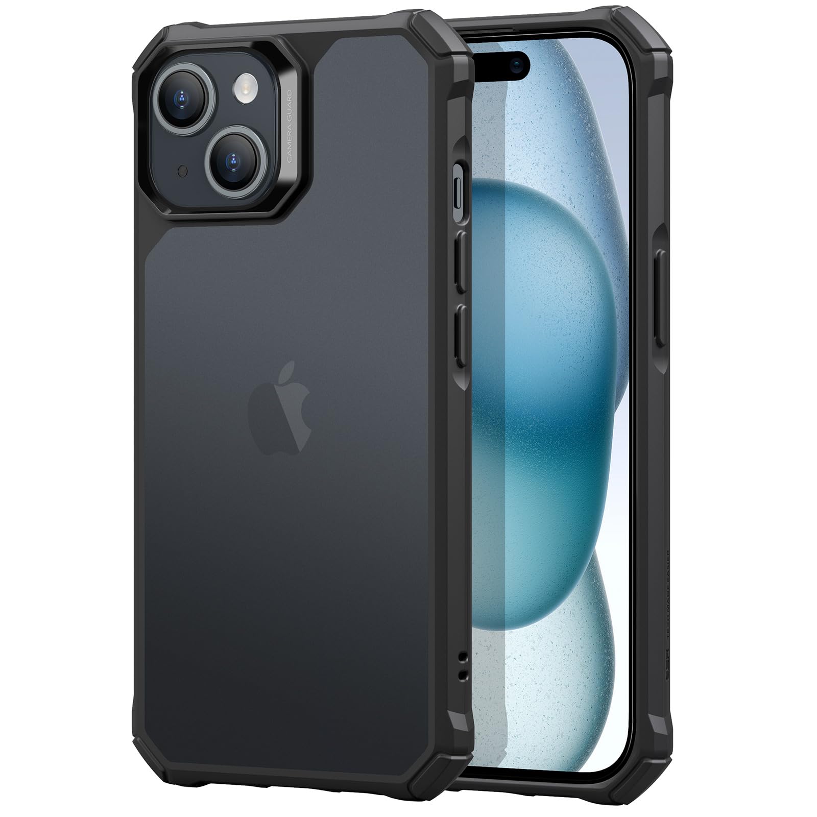 Foto 2 pulgar | Funda De Teléfono Esr Air Armor Series Para Iphone 15 - Negro Esmerilado - Venta Internacional.