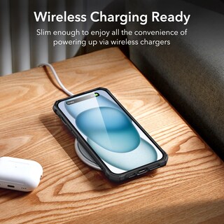 Foto 6 | Funda De Teléfono Esr Air Armor Series Para Iphone 15 - Negro Esmerilado - Venta Internacional.