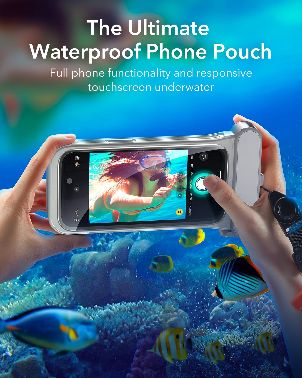 Foto 3 | Funda Impermeable Esr Para Iphone 15/14/13 Pro, Paquete De 2 - Venta Internacional.