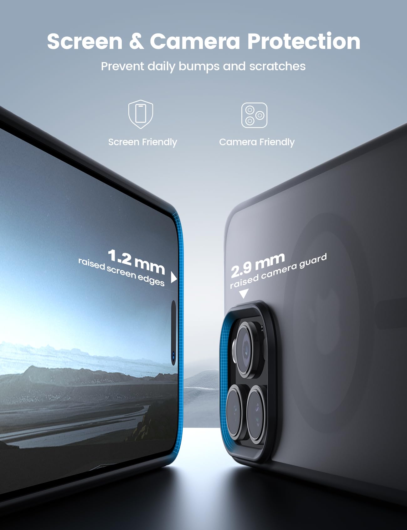Foto 6 pulgar | Funda Magnética Lamicall Para Iphone 16 Pro Max Con Magsafe - Venta Internacional.