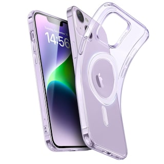 Foto 1 | Funda De Teléfono Esr Zero Series Para Iphone 14/13 Con Magsafe Clear Purple - Venta Internacional.