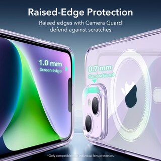 Foto 7 | Funda De Teléfono Esr Zero Series Para Iphone 14/13 Con Magsafe Clear Purple - Venta Internacional.
