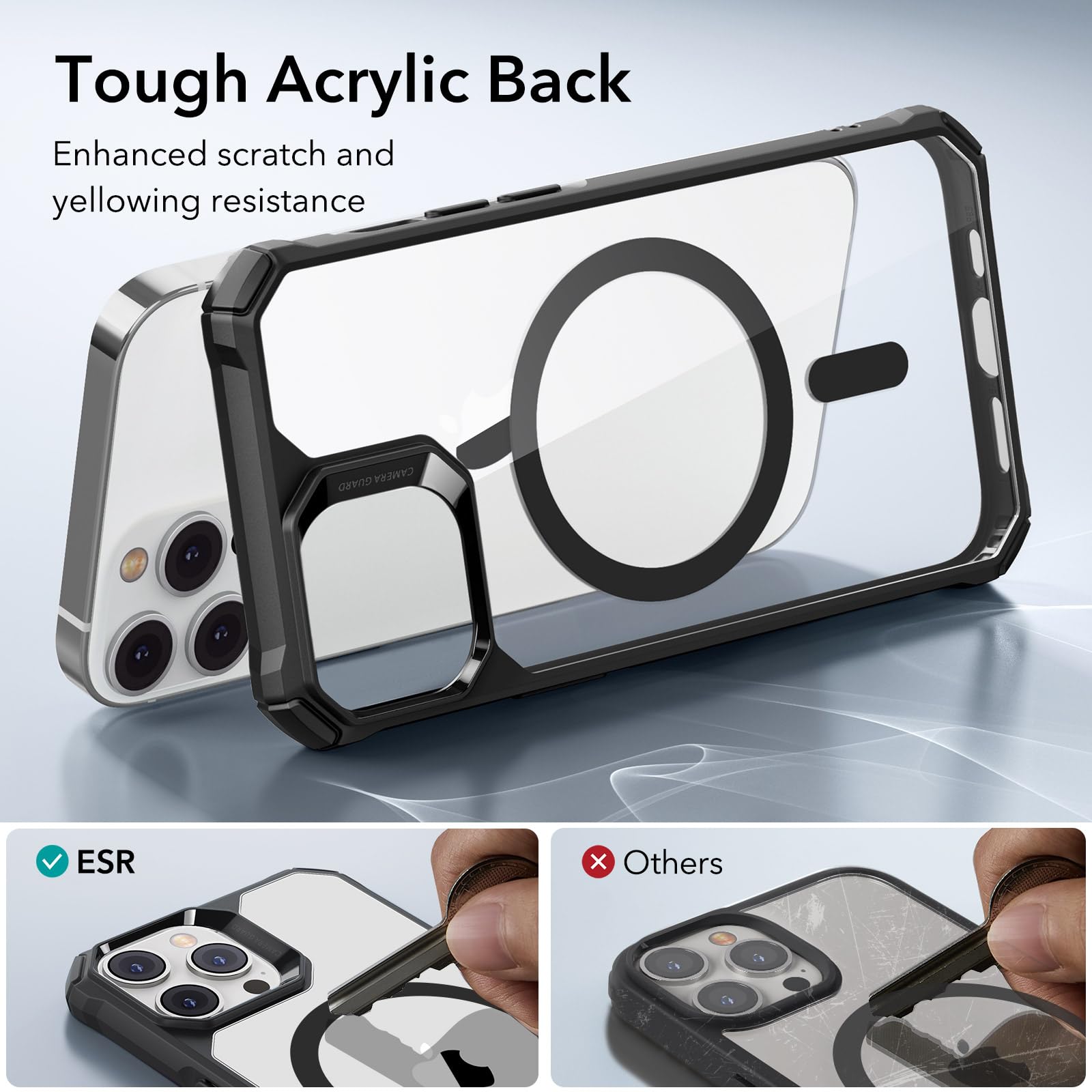 Foto 6 pulgar | Funda De Teléfono Esr Air Armor Halolock Para Iphone 14 Pro Max - Venta Internacional.