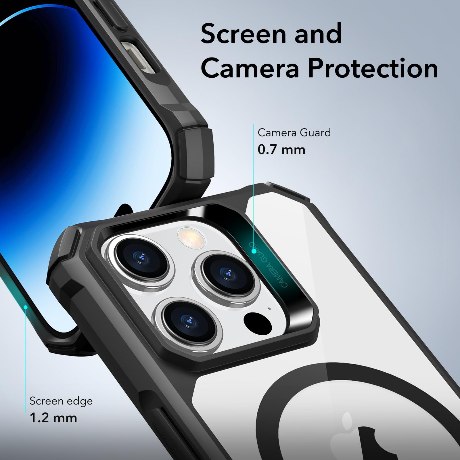 Foto 7 pulgar | Funda De Teléfono Esr Air Armor Halolock Para Iphone 14 Pro Max - Venta Internacional.