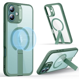 Foto 1 | Funda Esr Para Iphone 16 Con Soporte Magsafe, Color Verde Transparente - Venta Internacional.