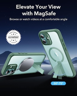 Foto 2 | Funda Esr Para Iphone 16 Con Soporte Magsafe, Color Verde Transparente - Venta Internacional.