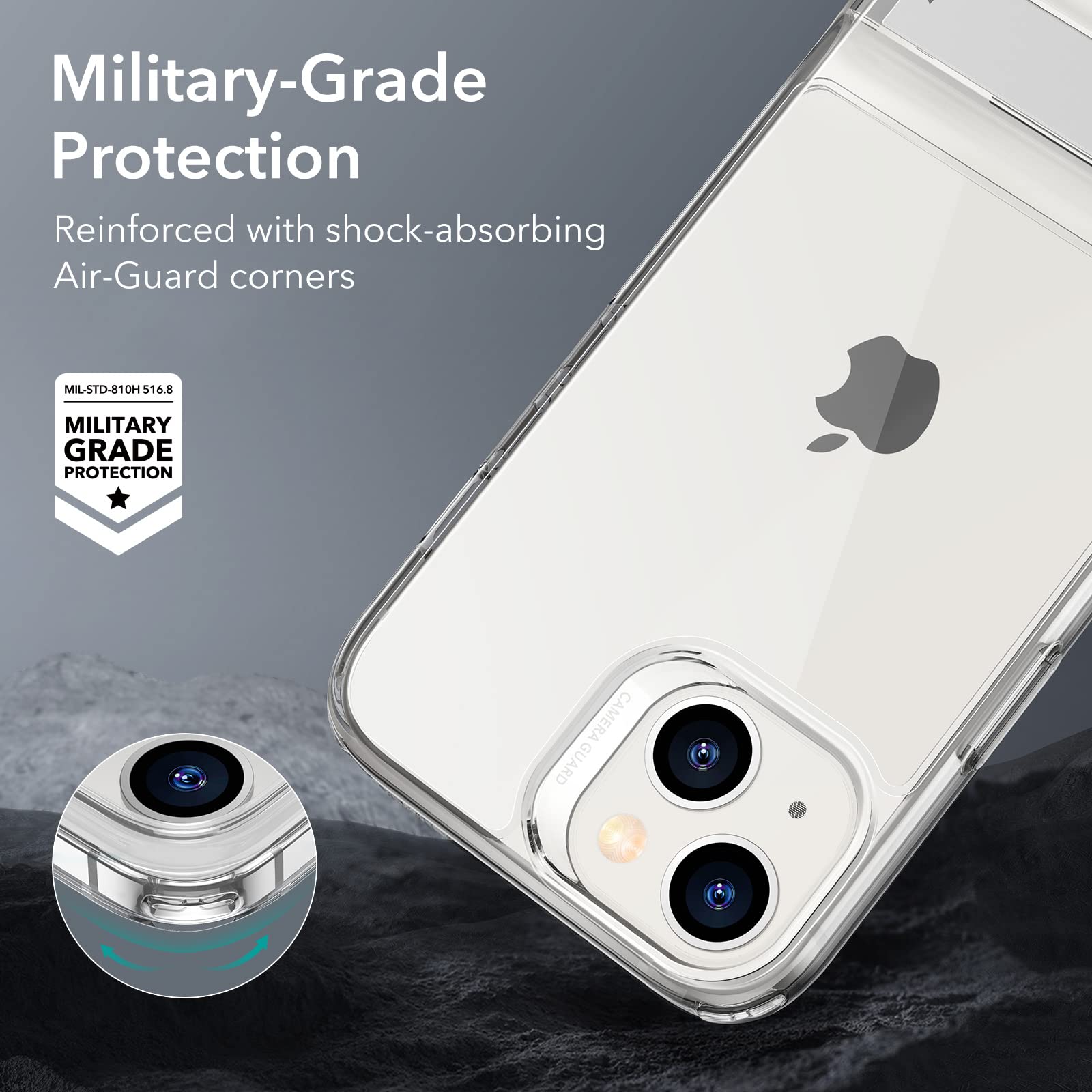 Foto 5 pulgar | Funda De Teléfono Esr Metal Kickstand Para Iphone 14/13 Con 3 Modos De Soporte - Venta Internacional.