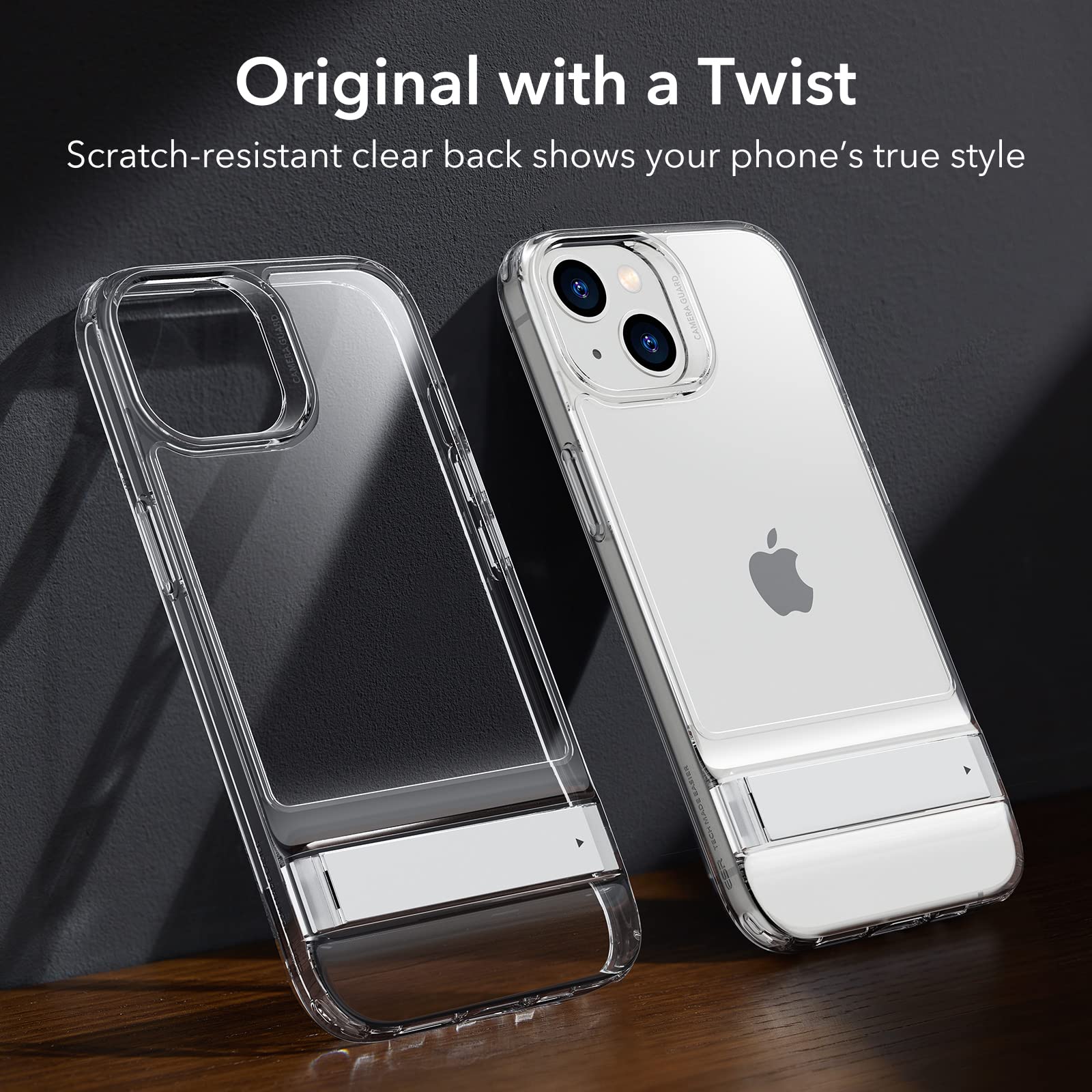Foto 6 pulgar | Funda De Teléfono Esr Metal Kickstand Para Iphone 14/13 Con 3 Modos De Soporte - Venta Internacional.