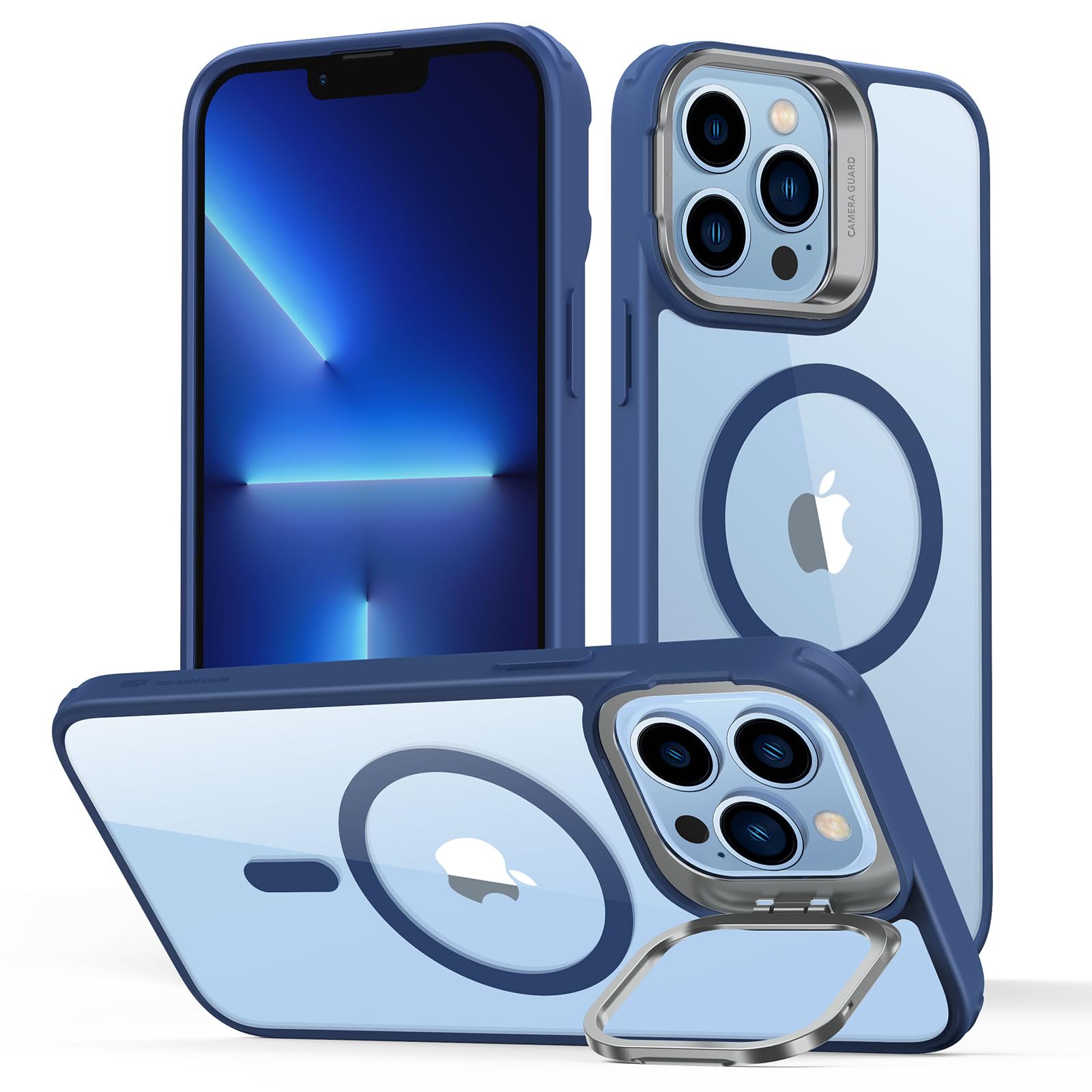 Foto 2 pulgar | Funda De Teléfono Esr Para Iphone 13 Pro Max Con Magsafe Clear Blue - Venta Internacional.