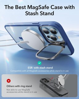Foto 3 | Funda De Teléfono Esr Para Iphone 13 Pro Max Con Magsafe Clear Blue - Venta Internacional.