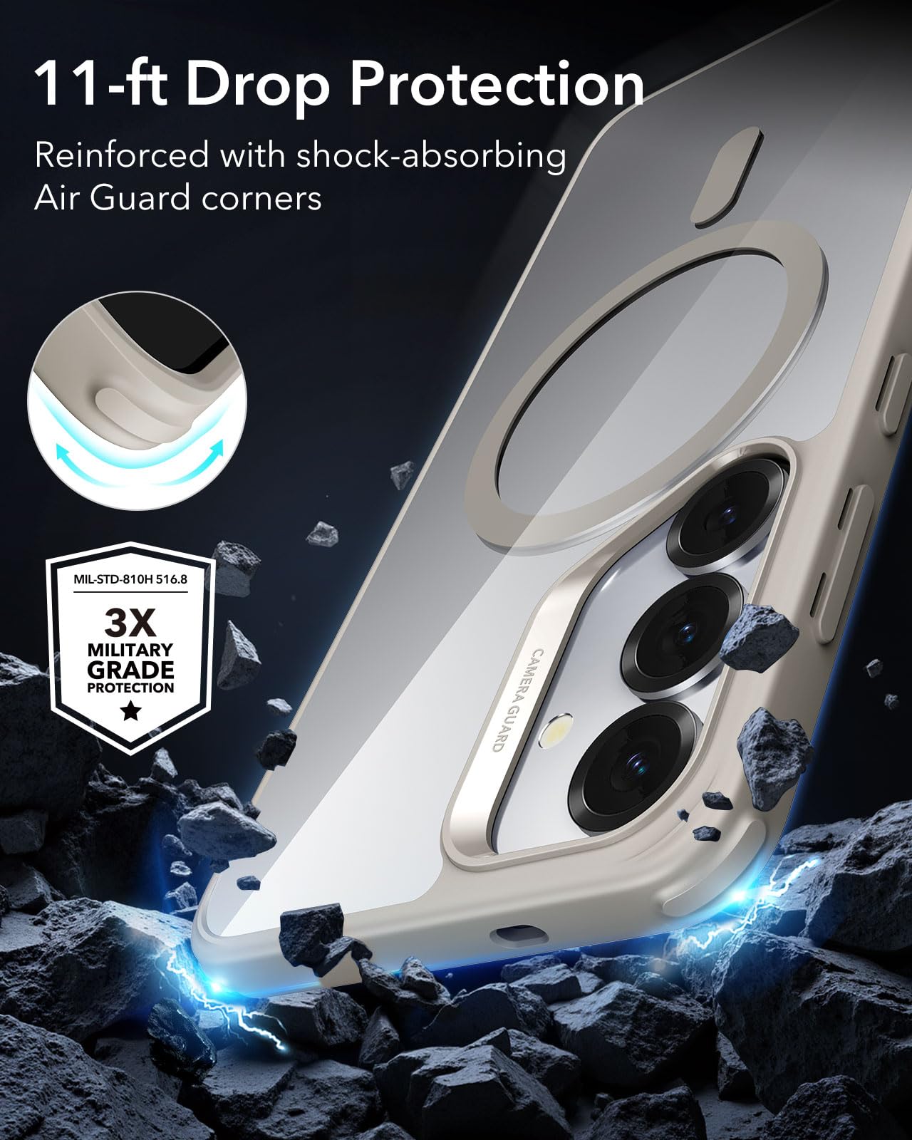 Foto 6 pulgar | Funda De Teléfono Esr Para Samsung Galaxy S25 Plus Con Magsafe Clear - Venta Internacional.