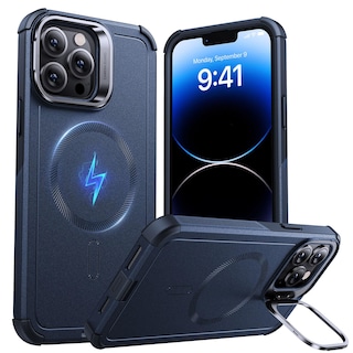 Foto 1 | Funda De Teléfono Esr Para Iphone 13 Pro Con Soporte De 23 Pies, Color Azul - Venta Internacional.