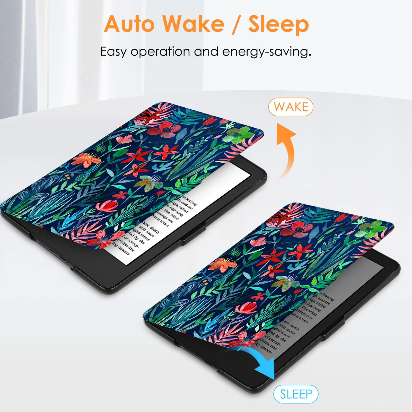Foto 4 pulgar | Funda Fintie Slimshell Para Kindle 11.ª Generación 2024/2022 - Jungle - Venta Internacional.