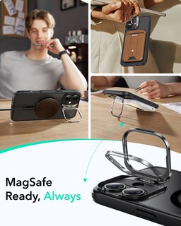 Foto 5 | Funda De Teléfono Esr Para Iphone 16 Plus Con Magsafe Frosted Black - Venta Internacional.