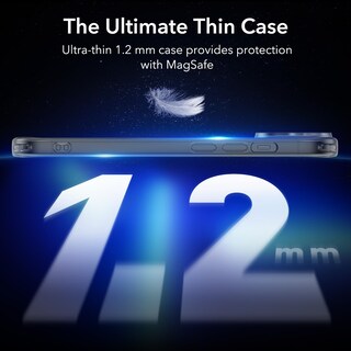 Foto 2 | Funda De Teléfono Esr Zero Series Para Iphone 15 Plus Con Magsafe Bla - Venta Internacional.