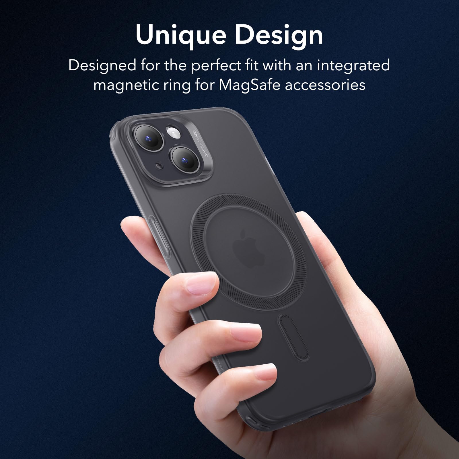 Foto 4 | Funda De Teléfono Esr Zero Series Para Iphone 15 Plus Con Magsafe Bla - Venta Internacional.
