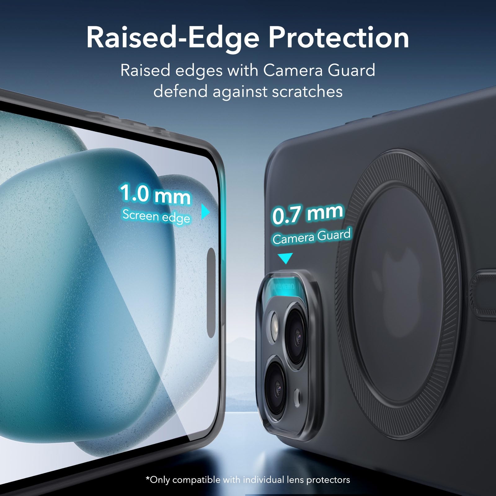 Foto 8 pulgar | Funda De Teléfono Esr Zero Series Para Iphone 15 Plus Con Magsafe Bla - Venta Internacional.
