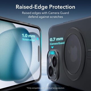 Foto 7 | Funda De Teléfono Esr Zero Series Para Iphone 15 Plus Con Magsafe Bla - Venta Internacional.