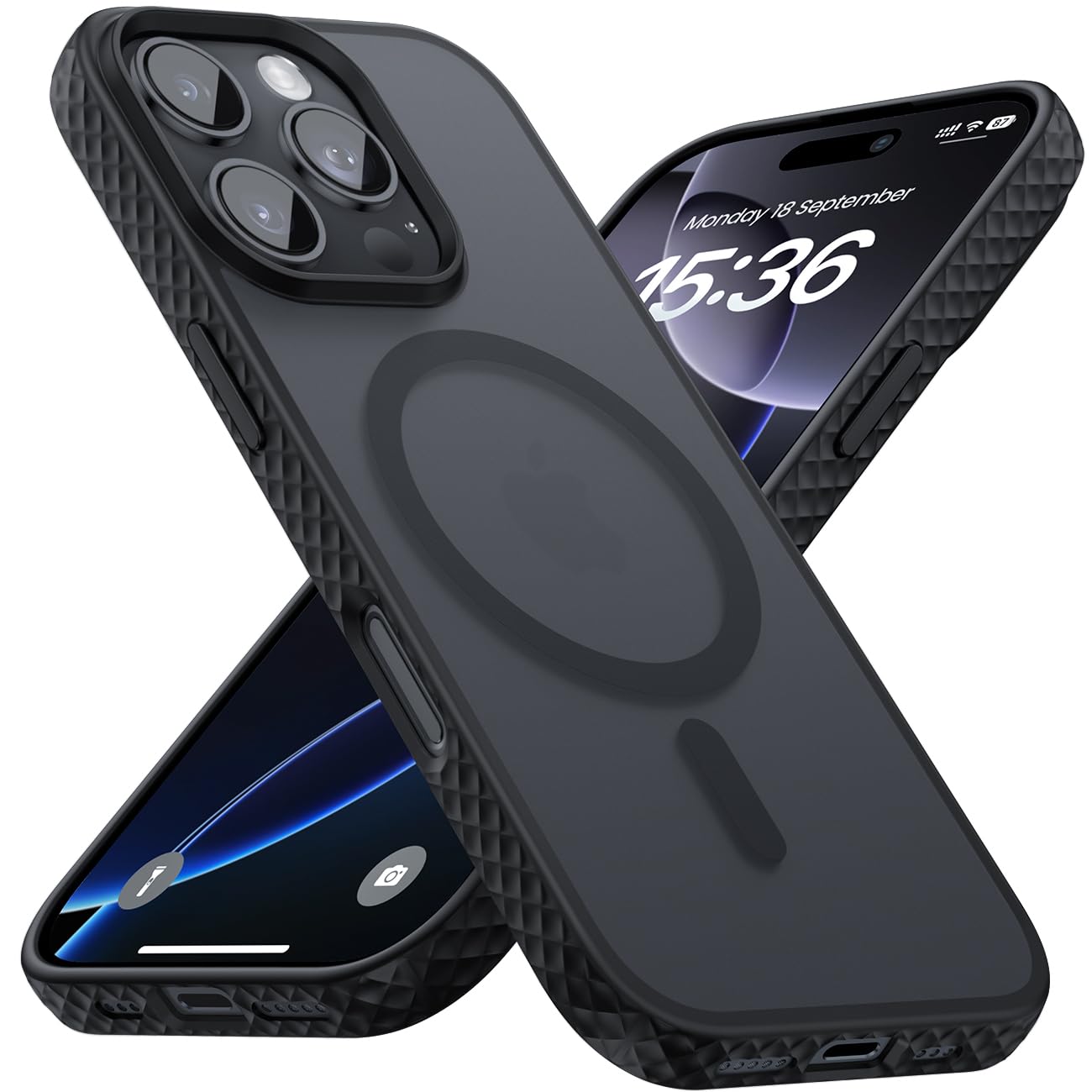 Funda Magnética Lamicall Para Iphone 16 Pro Con Magsafe Antideslizante - Venta Internacional.
