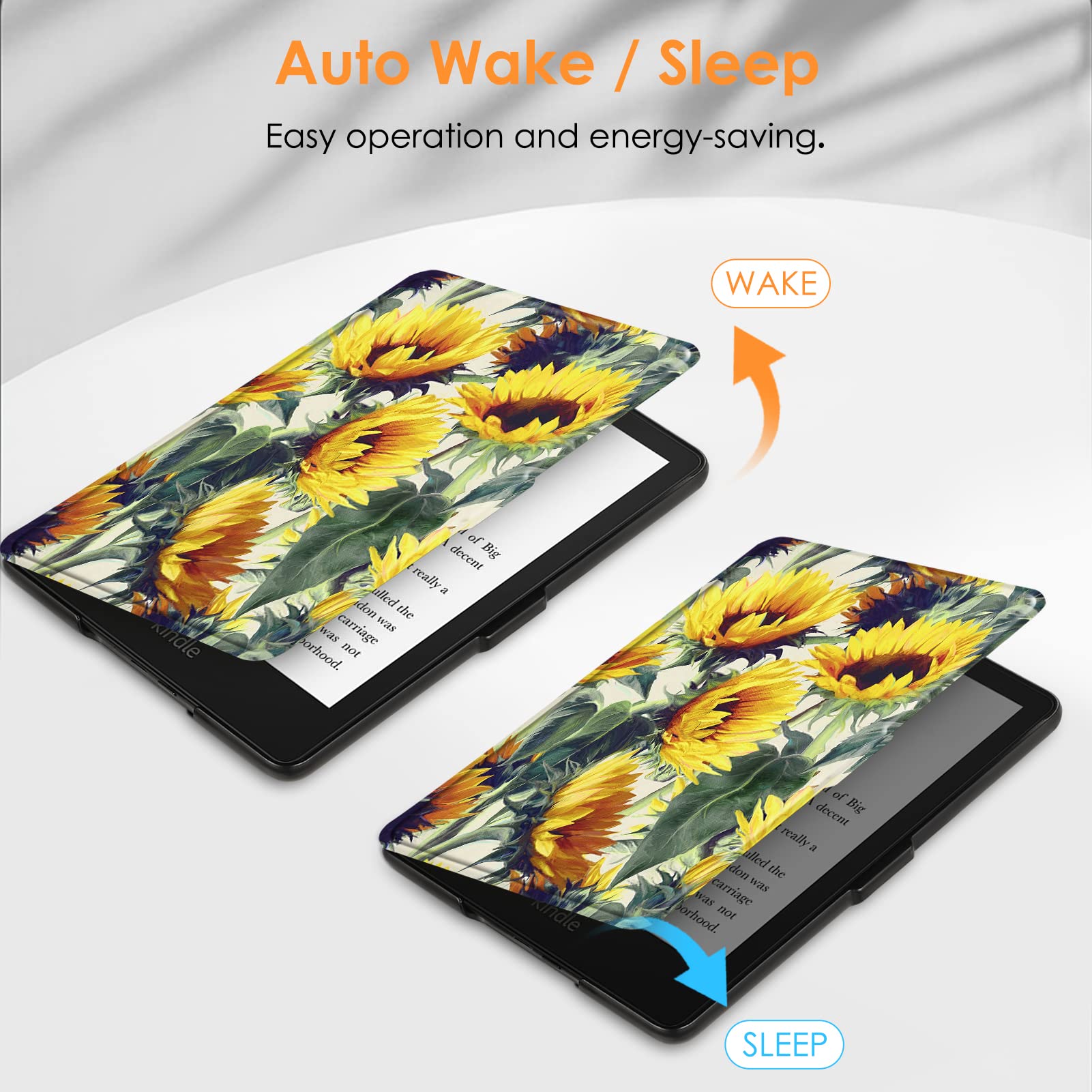 Foto 4 pulgar | Funda Fintie Slimshell Para Kindle Paperwhite 6.8'' 2021 - Venta Internacional.