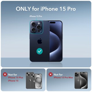 Foto 2 | Funda De Teléfono Esr Air Armor Series Para Iphone 15 Pro - Transparente - Venta Internacional.