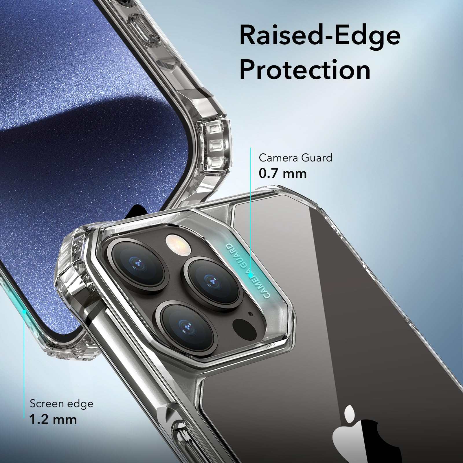 Foto 4 | Funda De Teléfono Esr Air Armor Series Para Iphone 15 Pro - Transparente - Venta Internacional.