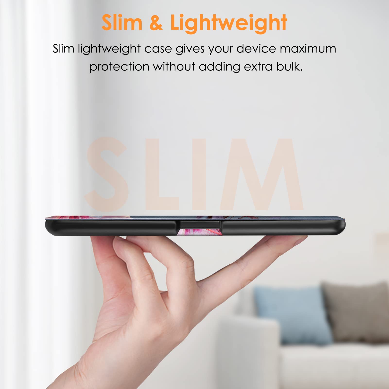 Foto 7 | Funda Fintie Slimshell Para Kindle 11.ª Generación 2024/2022 - Cuero - Venta Internacional.