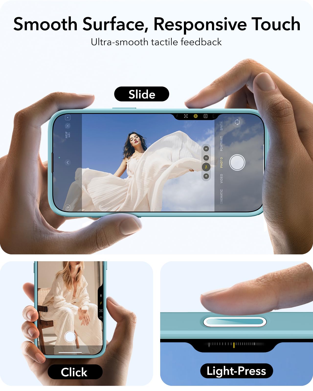 Foto 5 | Funda De Teléfono Esr Para Iphone 16 Plus Con Control De Cámara Magsafe - Venta Internacional.