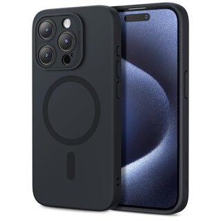Foto 1 | Funda Esr Para Iphone 15 Pro Con Magsafe, Silicona, Negra - Venta Internacional.