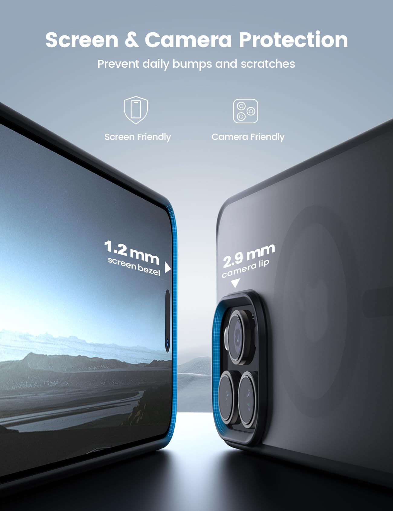 Foto 4 pulgar | Funda Magnética Lamicall Para Iphone 15 Pro Max Magsafe - Venta Internacional.
