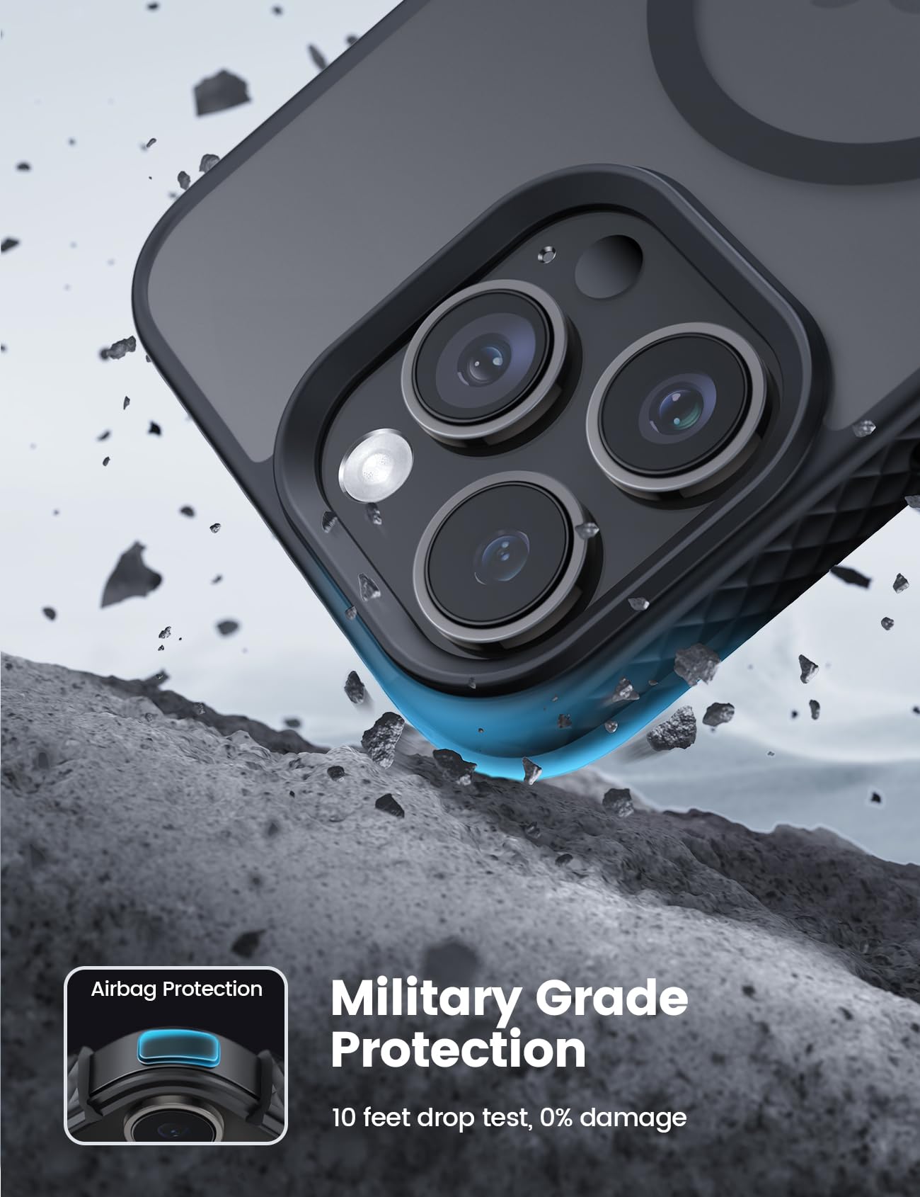 Foto 4 | Funda Magnética Lamicall Para Iphone 15 Pro Max Magsafe - Venta Internacional.