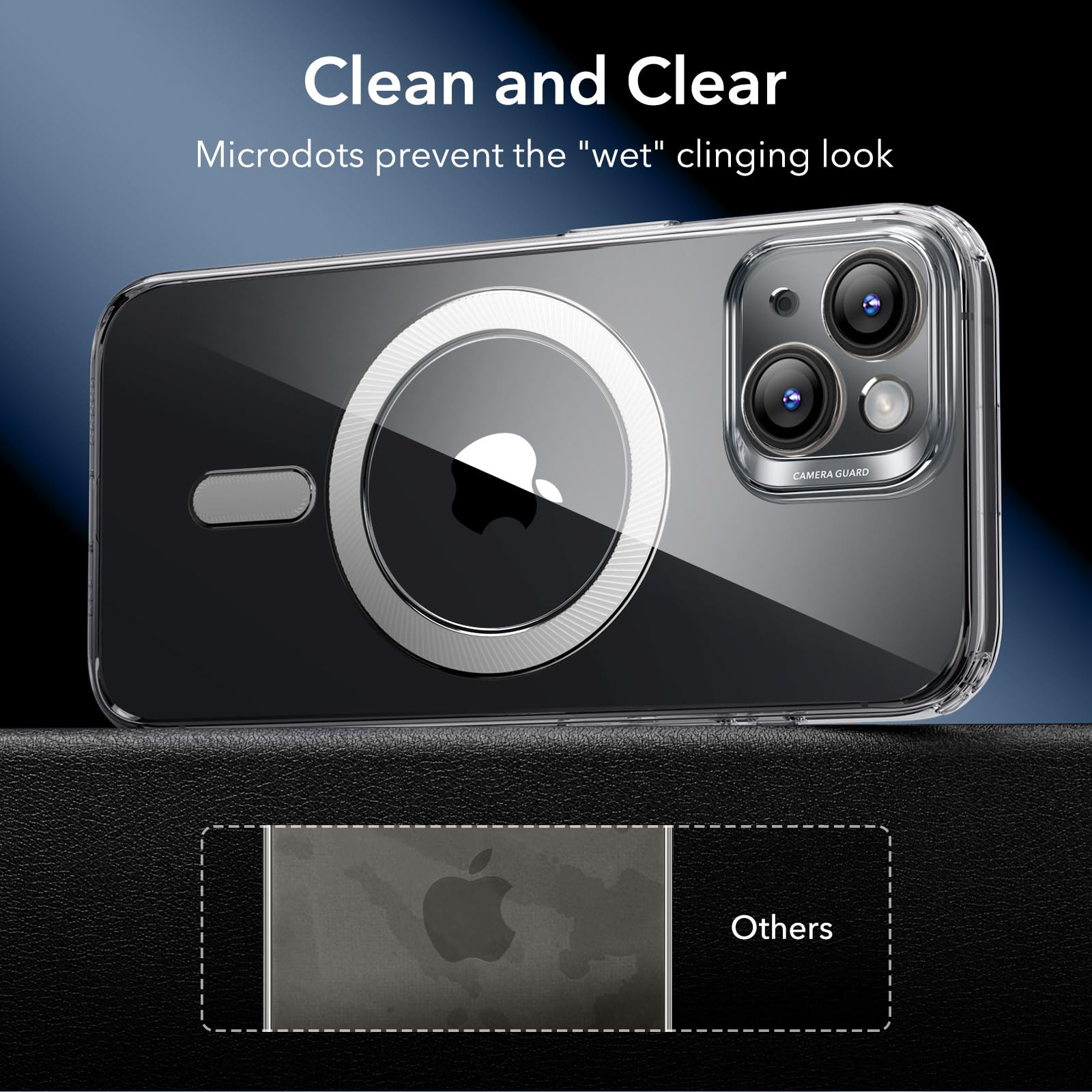 Foto 7 | Funda De Teléfono Esr Zero Series Para Iphone 15 Plus, Transparente - Venta Internacional.