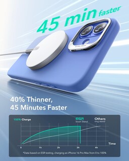 Foto 5 | Funda De Teléfono Esr Para Iphone 16 Con Botón De Control De Cámara, Color Ultramar - Venta Internacional.