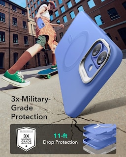 Foto 6 | Funda De Teléfono Esr Para Iphone 16 Con Botón De Control De Cámara, Color Ultramar - Venta Internacional.