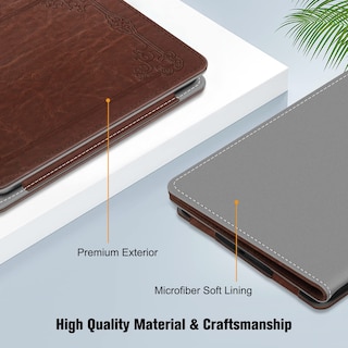 Foto 4 | Funda Fintie Para Kindle 11.ª Generación 2024/2022, Totalmente Nuevo, Color Marrón Vintage - Venta Internacional.