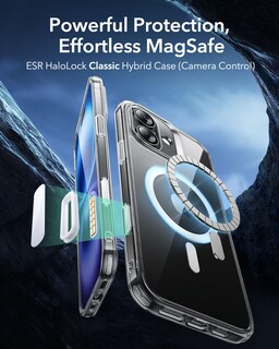 Foto 3 | Funda De Teléfono Esr Para Iphone 16 Plus Con Magsafe Frosted Black - Venta Internacional.