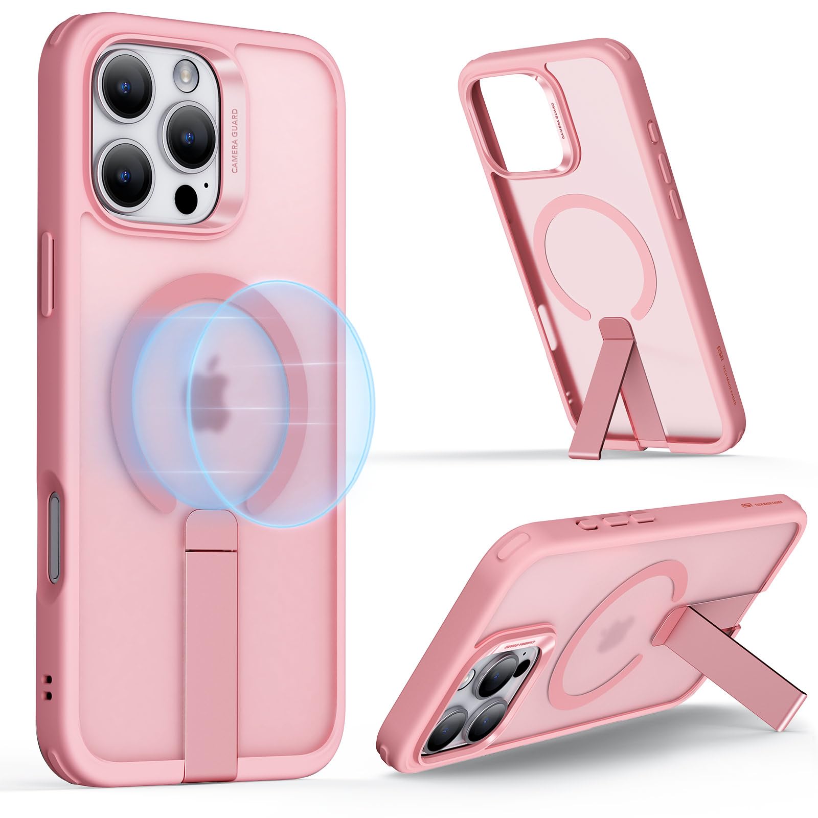 Foto 2 pulgar | Funda Esr Boost Series Con Soporte Para Iphone 16 Pro Max - Venta Internacional.