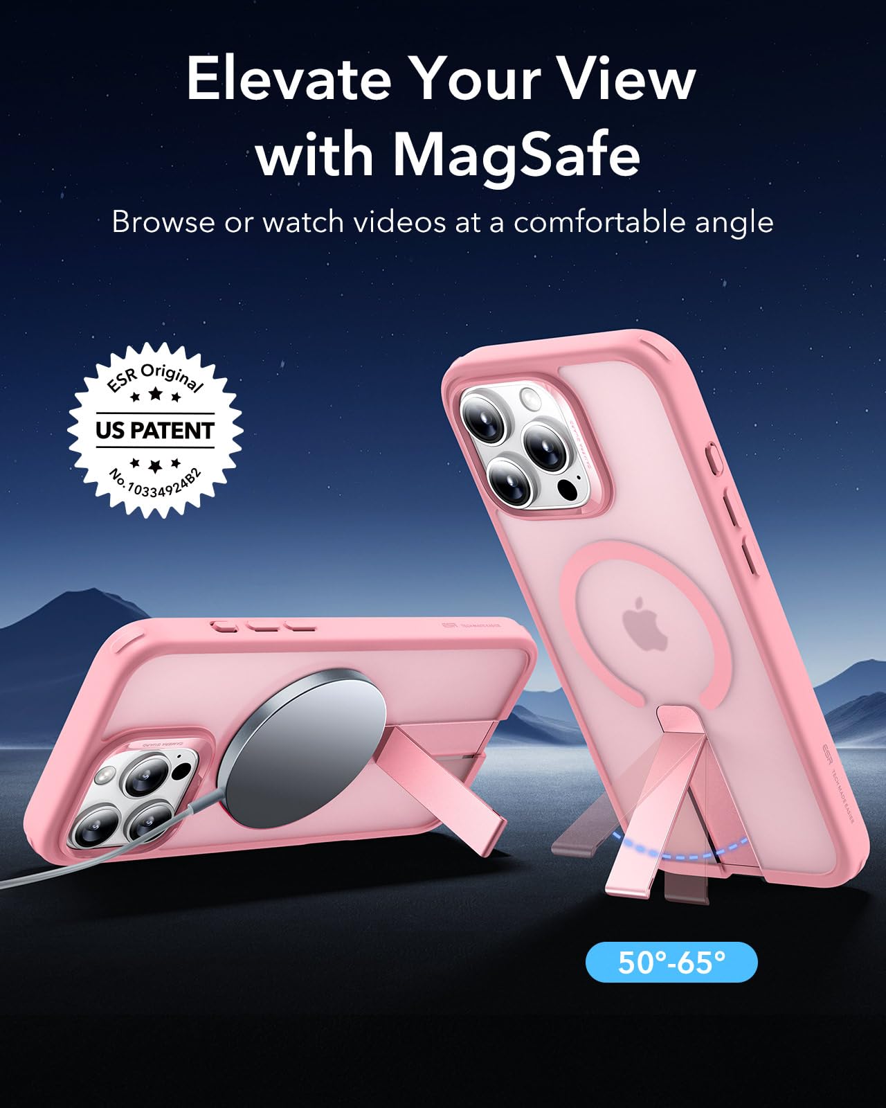 Foto 2 | Funda Esr Boost Series Con Soporte Para Iphone 16 Pro Max - Venta Internacional.