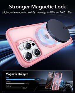 Foto 3 | Funda Esr Boost Series Con Soporte Para Iphone 16 Pro Max - Venta Internacional.