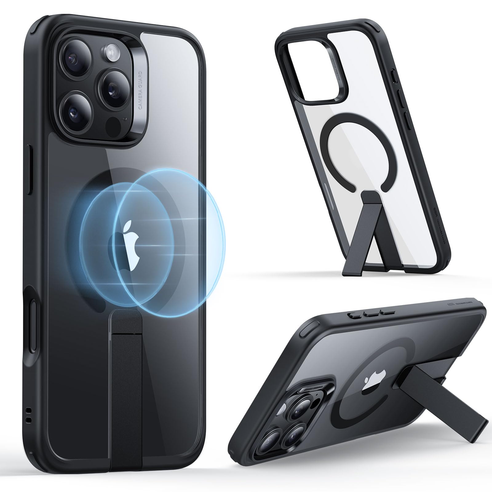 Foto 2 pulgar | Funda De Teléfono Esr Para Iphone 16 Pro Max Con Soporte Magsafe Clear - Venta Internacional.